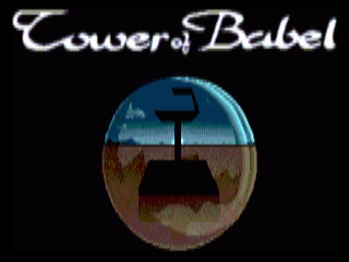 Tower of Babel title screen for Amiga